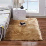 New Faux Wool Sofa Carpet Mat Whole Wool Cushion Living Room Bedroom Long 