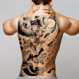 Temporary Body Art Waterproof Tattoo Stickers Large Vintage Full Back Tattoo Stickers