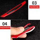 Carbon Fiber Car Reflective Strips Door Sticker Anti Scratch