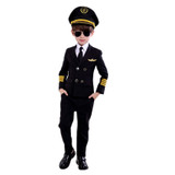 Children's Career Pilot Uniform Stewardess Cosplay Halloween Costumes