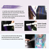 13 Colors One-Off Hair Color Dye Temporary Non-toxic DIY Hair Color Mascara Washable