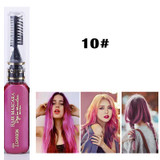 13 Colors One-Off Hair Color Dye Temporary Non-toxic DIY Hair Color Mascara Washable