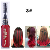 13 Colors One-Off Hair Color Dye Temporary Non-toxic DIY Hair Color Mascara Washable