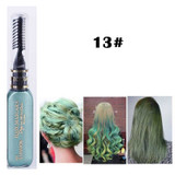 13 Colors One-Off Hair Color Dye Temporary Non-toxic DIY Hair Color Mascara Washable