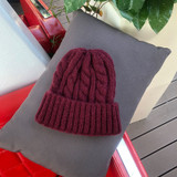Women's Beanies  Winter Hat Candy Colors Soft Knitted Cotton Twist