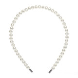 Women Elegant Full Pearls Simple Hairbands Sweet Headband Hair Hoops Holder Ornament
