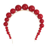 Women Elegant Full Pearls Simple Hairbands Sweet Headband Hair Hoops Holder Ornament