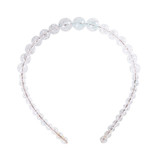 Women Elegant Full Pearls Simple Hairbands Sweet Headband Hair Hoops Holder Ornament