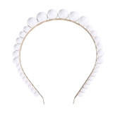 Women Elegant Full Pearls Simple Hairbands Sweet Headband Hair Hoops Holder Ornament