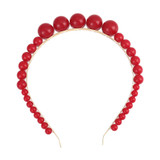Women Elegant Full Pearls Simple Hairbands Sweet Headband Hair Hoops Holder Ornament
