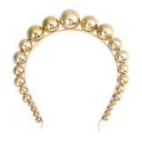 Women Elegant Full Pearls Simple Hairbands Sweet Headband Hair Hoops Holder Ornament