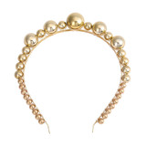 Women Elegant Full Pearls Simple Hairbands Sweet Headband Hair Hoops Holder Ornament
