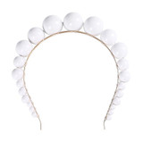 Women Elegant Full Pearls Simple Hairbands Sweet Headband Hair Hoops Holder Ornament