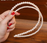 Big Pearl Headband Women Bow Hair Hoops Girls Hair Accessories Fashion Jewelry Accessories Bridal Hair Hoop