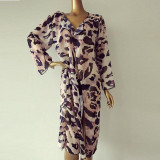 Leopard Print Beachwear
