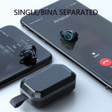 Easy-Pair Noise Cancelling Earbuds Headset Dual Mic with Charger