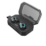 Easy-Pair Noise Cancelling Earbuds Headset Dual Mic with Charger