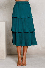 Chiffon Pleated Skirt