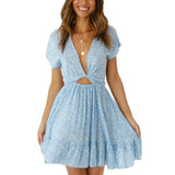 Lace-up Dress