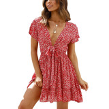 Lace-up Dress