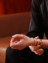 Multilayer Cuff Bracelet