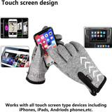 Thermal Fleece Touchscreen Gloves