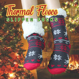 Thermal Fleece Slipper Socks
