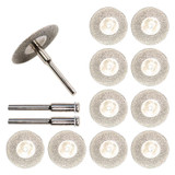 Premium Diamond Rotary Saw Blades Set (10 Pcs)