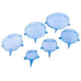 6-piece Silicone Lid Set