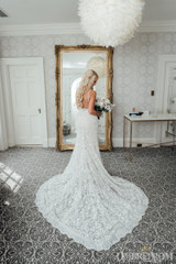 Mermaid Bridal Gown Spaghetti Straps Backless Lace Wedding Dress W642 Mermaid Bridal Gown Spaghetti Straps Backless Lace Wedding Dress W642