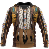 Cosplay Custume Native American Full Printed 3D Hoodie
