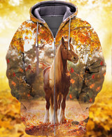 Love Horse Autumn Zip Hoodie Love Horse Autumn Zip Hoodie