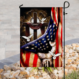 US Christian Cross Flag