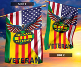 Vietnam Veteran – American Flag Eagle
