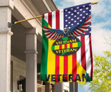 Vietnam Veteran – American Flag Eagle