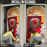 Cats Xmas Door Cover