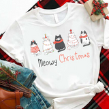 Meowy Christmas Cat Shirt