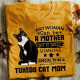 Tuxedo Cat Mom Shirt
