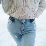 BuckleFree™ Stretchable Elastic Belt for Jeans, Pants, Dresses