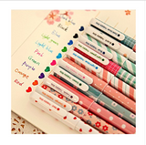 10 pcs Cute Cartoon Colorful Gel Pen Set Offer