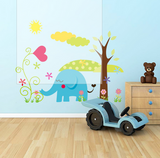 Cartoon Animal Forest Wall Stickers Decals for Nursery and Kids Room Offer