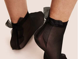 Black Fashion Fishnet Socks
