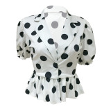 Judy polka dots blouse