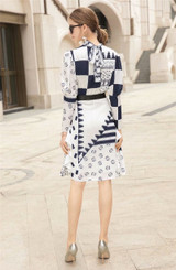 Fashion Runway Self-Centered Dress