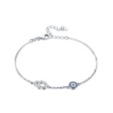 Little Hamsa Evil Eye Bracelet