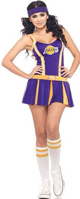 LA Lakers Cheerleader  Costume