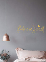 Slogan Wall Decal