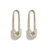 Safety Pin Studs Earrings