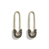 Safety Pin Studs Earrings