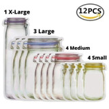 Multi- Purpose Reusable Jar Bags